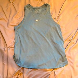 Nike, medium, blue tank top